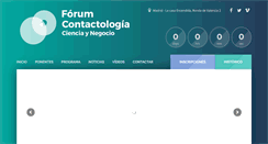 Desktop Screenshot of forumcontactologia.com